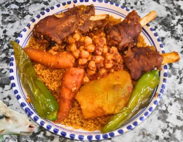 ras m Couscous Mglouth à la Tête du Mouton