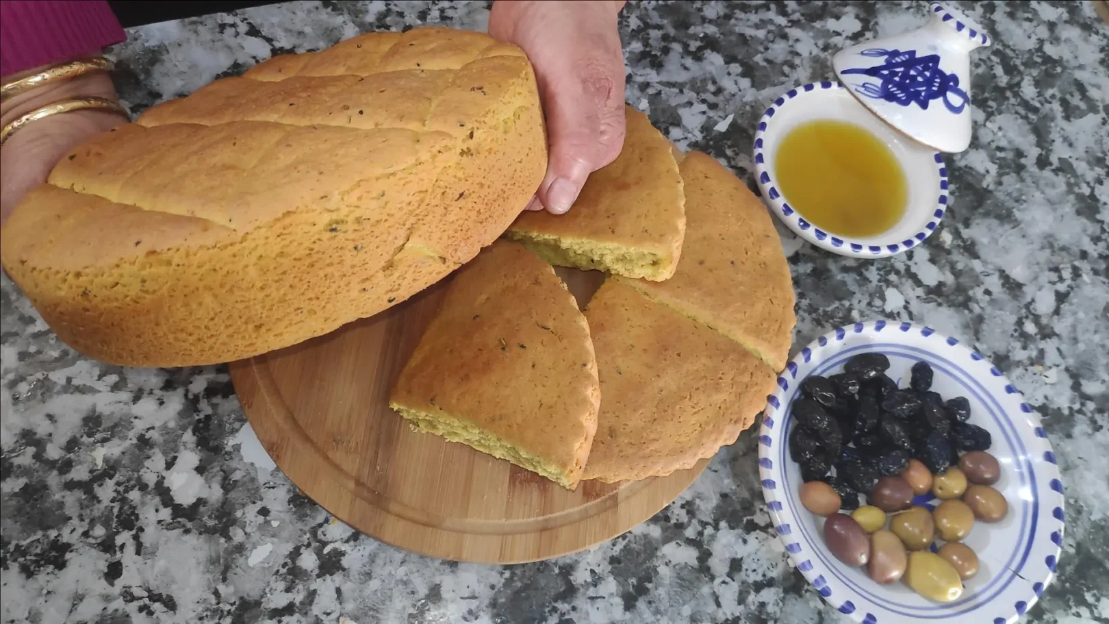 Pain de Semoule Traditionnel Tunisien